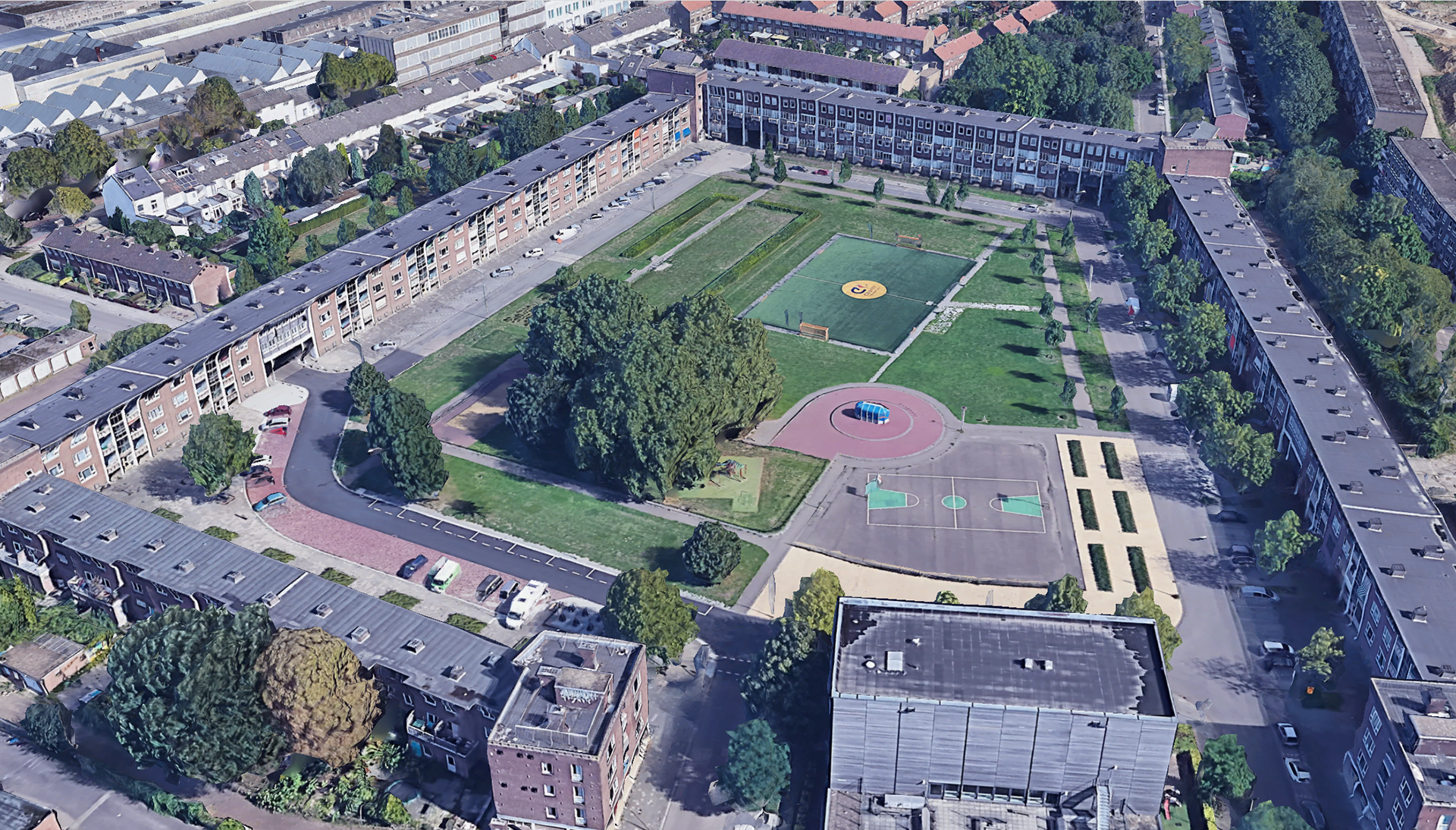 Calculatie volledige binnen- en buitenschilderwerk Old Hickoryplein Maastricht